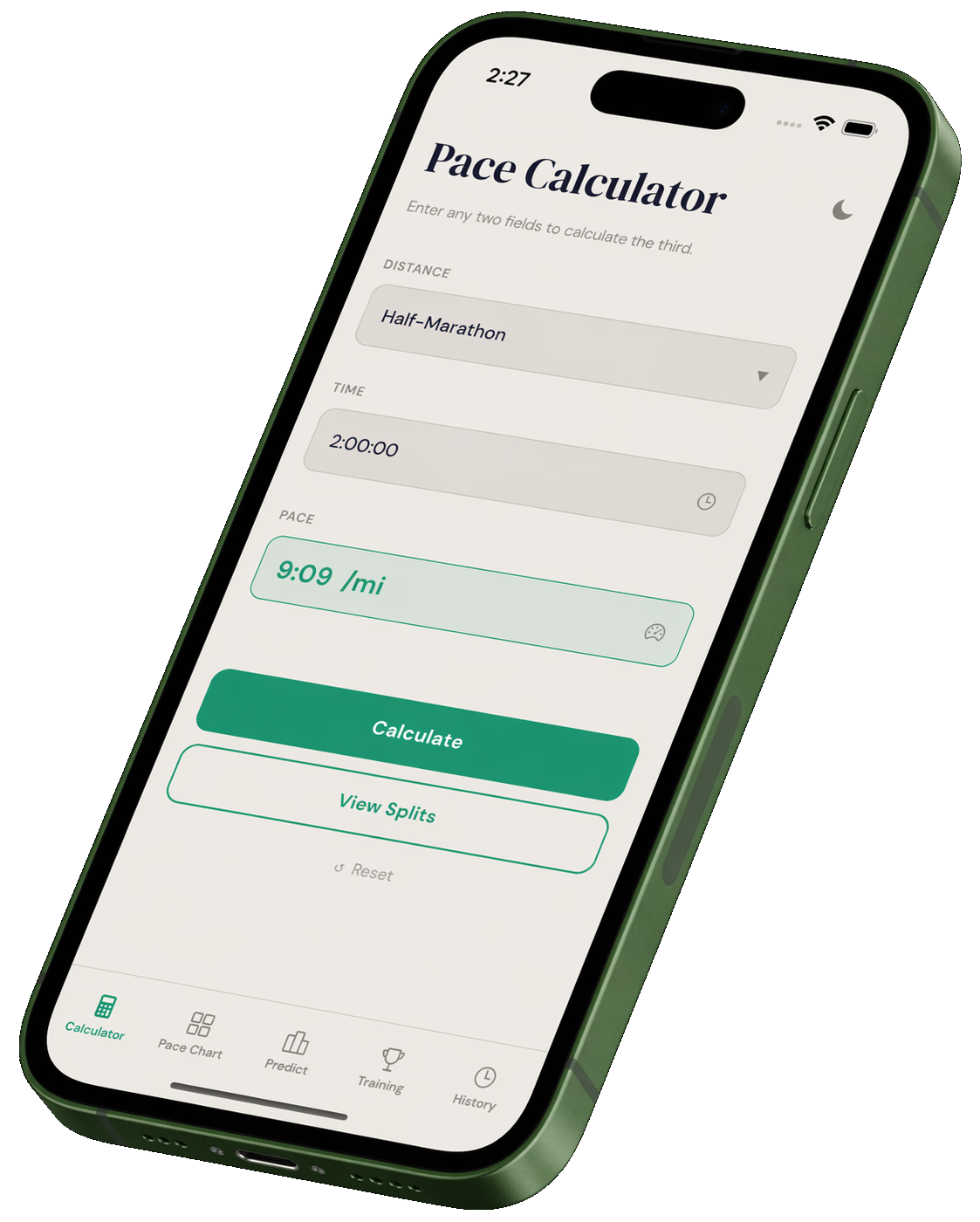 Run Your Stride app on iPhone